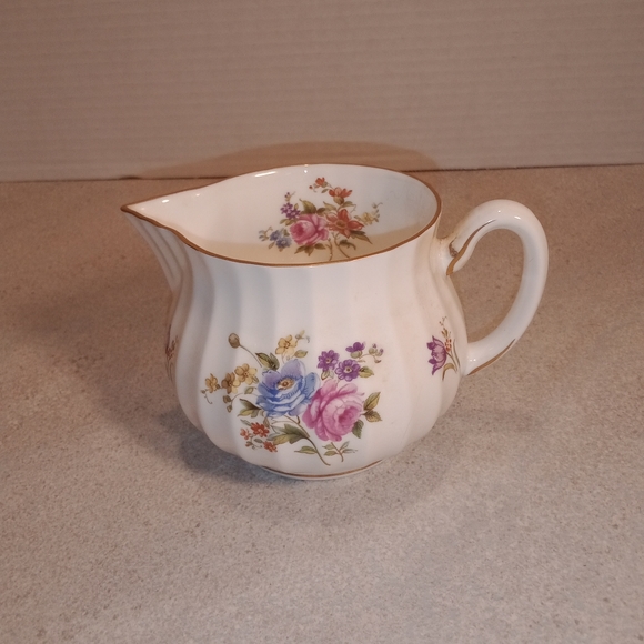 Royal Worcester Other - Royal Worcester Roanoke Pattern Fine Bone China Cream Pitcher